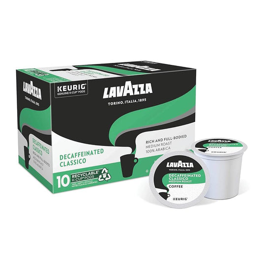 LAVAZZA 10ct KCUP DECAF CLASSICO